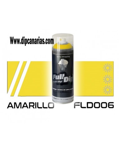 Vinilo Líquido Amarillo 400 ml. Spray Vinilo Líquido Amarillo 400 ml. Spray