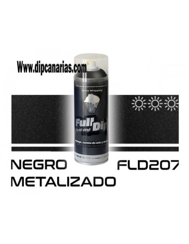 Vinilo Líquido Negro Metalizado 400...