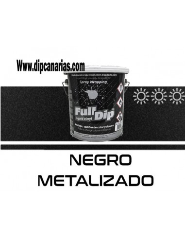 Vinilo Líquido Bote 4L Negro Metalizado Vinilo Líquido Bote 4L Negro Metalizado