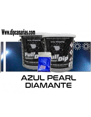 Pack Bote 4L Azul Diamante + Base Negra Pack Bote 4L Azul Diamante + Base Negra