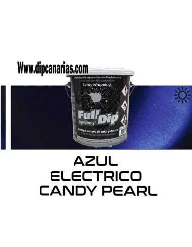 Pack Bote 4L Azul Eléctrico +Base Negra