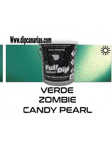 Pack Bote 4L Verde Zombie + Base Blanca Pack Bote 4L Verde Zombie + Base Blanca