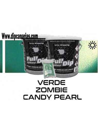 Pack Bote 4L Verde Zombie + Base Blanca Pack Bote 4L Verde Zombie + Base Blanca