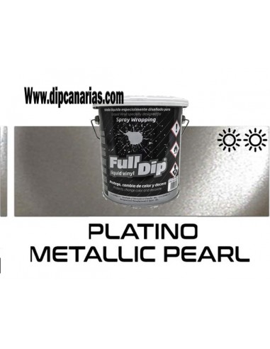 Pack Bote 4L Platino + Base Blanca