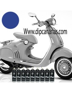 Kit moto mediana Azul Sólido