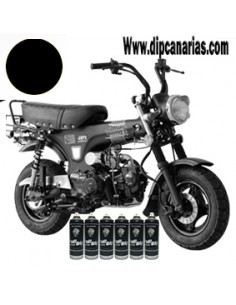 Kit moto pequeña Negro Sólido