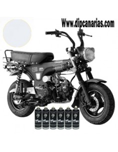 Kit moto pequeña Blanco Sólido