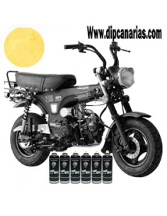 Kit moto pequeña Dorado...