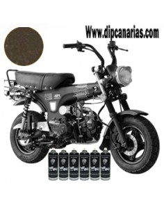 Kit moto pequeña Marrón...