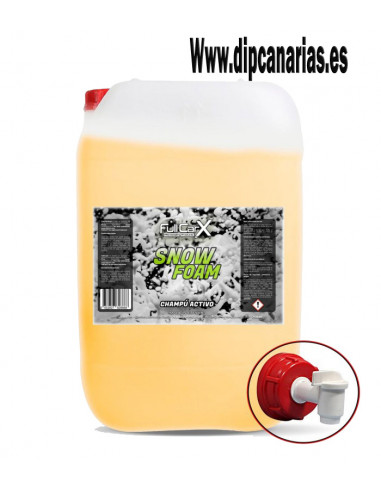 25L Champú Snow Gran Formato