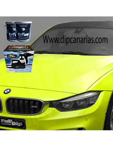 Kit Coche Pequeño Amarillo Flúor Kit Coche Pequeño Amarillo Flúor