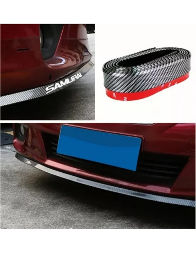 Lip Protector de Goma Fibra de Carbono