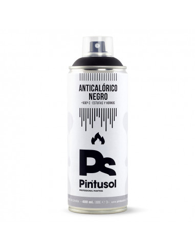 Pintura Anticalórica Negra 400 ml. Pintura Anticalórica Negra 400 ml.