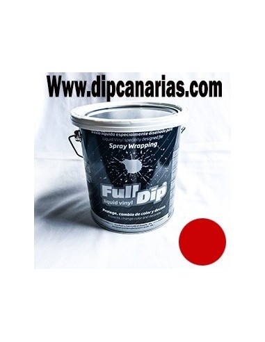 Vinilo Líquido Bote 4L Rojo