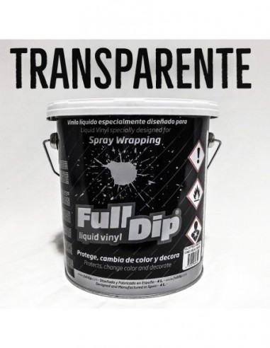 Vinilo Líquido Bote 4L Transparente Mate