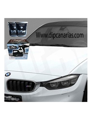 Kit Coche Pequeño Blanco Sólido