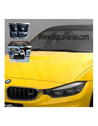 Kit Coche Pequeño Amarillo Sólido Kit Coche Pequeño Amarillo Sólido