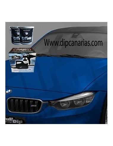 Kit Coche Pequeño Azul Sólido Kit Coche Pequeño Azul Sólido