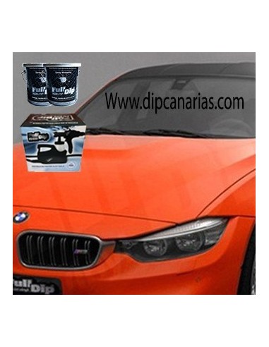 Kit Coche Pequeño Naranja Sólido Kit Coche Pequeño Naranja Sólido