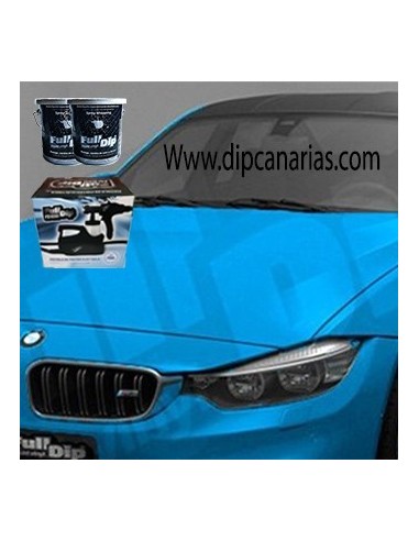 Kit Coche Pequeño Azul Claro Sólido Kit Coche Pequeño Azul Claro Sólido