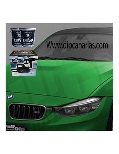 Kit Coche Pequeño Verde Lima Sólido Kit Coche Pequeño Verde Lima Sólido