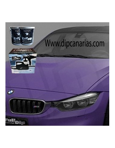 Kit Coche Pequeño Violeta Sólido Kit Coche Pequeño Violeta Sólido