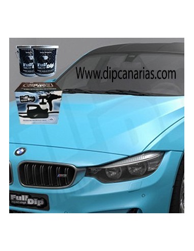 Kit Coche Pequeño Azul Flúor Kit Coche Pequeño Azul Flúor