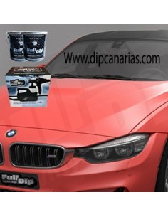 Kit Coche Pequeño Rojo Flúor