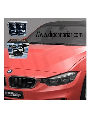 Kit Coche Pequeño Rojo Flúor Kit Coche Pequeño Rojo Flúor