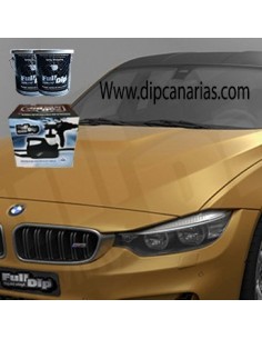 Kit Coche Pequeño Dorado Perla