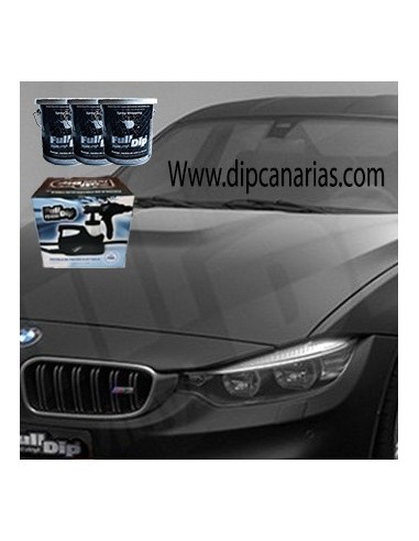 Kit Coche Mediano Negro Sólido Kit Coche Mediano Negro Sólido