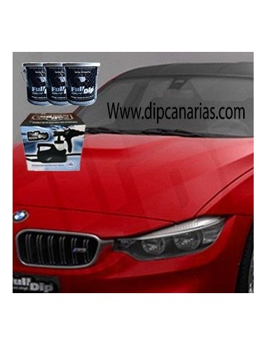 Kit Coche Mediano Rojo Sólido Kit Coche Mediano Rojo Sólido