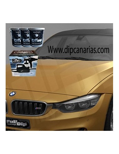 Kit Coche Mediano Dorado Perla Kit Coche Mediano Dorado Perla