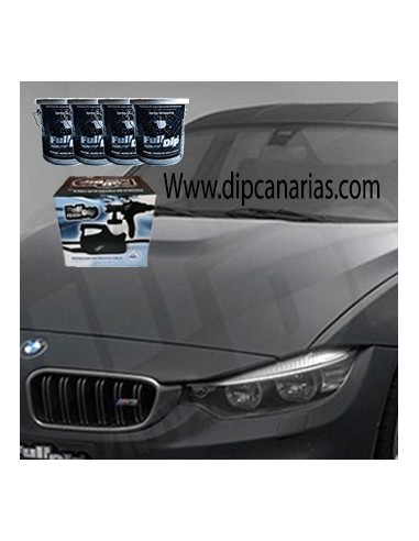 Kit Coche Grande Gun Metal Sólido Kit Coche Grande Gun Metal Sólido