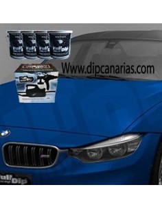 Kit Coche Grande Azul Sólido