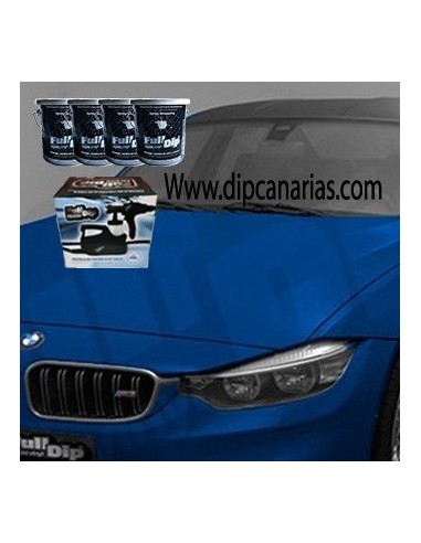 Kit Coche Grande Azul Sólido Kit Coche Grande Azul Sólido