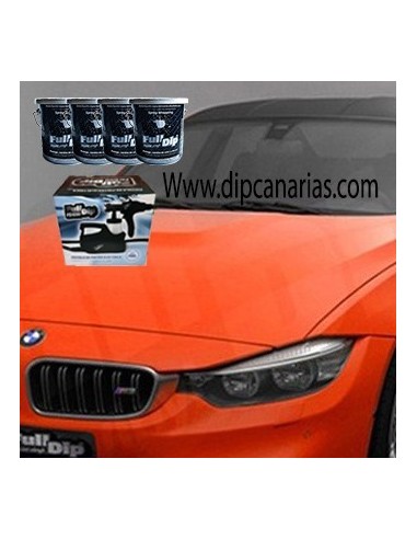 Kit Coche Grande Naranja Sólido Kit Coche Grande Naranja Sólido
