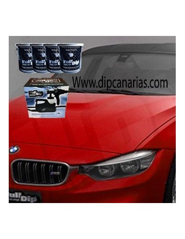 Kit Coche Grande Rojo Sólido Kit Coche Grande Rojo Sólido