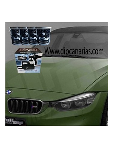 Kit Coche Grande Verde Militar Sólido Kit Coche Grande Verde Militar Sólido