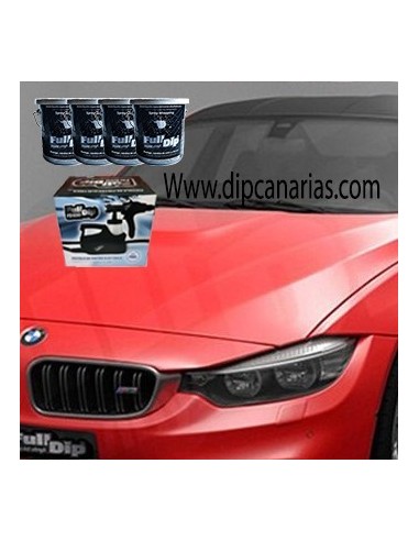 Kit Coche Grande Rojo Metalizado Kit Coche Grande Rojo Metalizado