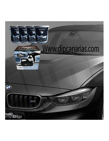 Kit Coche Grande Negro Metalizado Kit Coche Grande Negro Metalizado