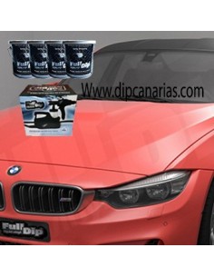 Kit Coche Grande Rojo Flúor