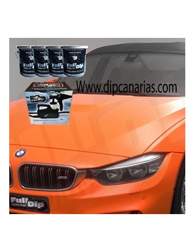 Kit Coche Grande Naranja Flúor Kit Coche Grande Naranja Flúor