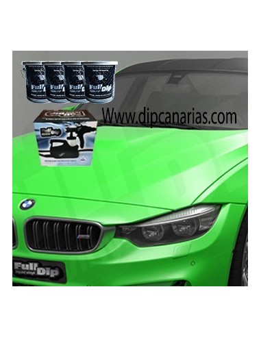 Kit Coche Grande Verde Flúor Kit Coche Grande Verde Flúor