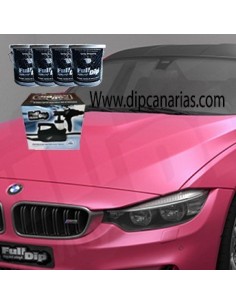 Kit Coche Grande Rosa Flúor