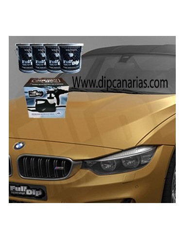 Kit Coche Grande Dorado Perla