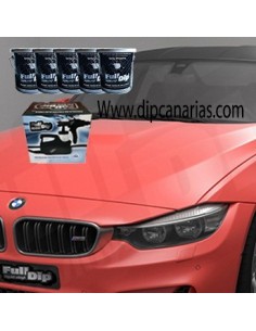 Kit Coche Maxi Rojo Flúor