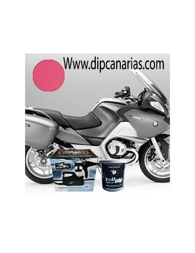 Kit Moto Grande Rosa Chicle Sólido Kit Moto Grande Rosa Chicle Sólido