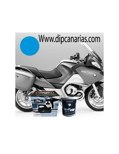 Kit Moto Grande Azul Claro Sólido Kit Moto Grande Azul Claro Sólido