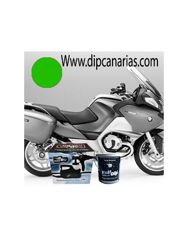 Kit Moto Grande Verde Lima Sólido Kit Moto Grande Verde Lima Sólido